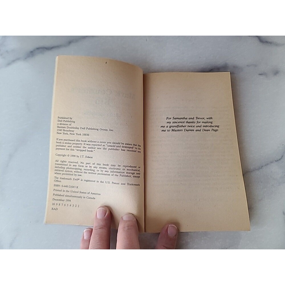 Mark Counter's Kin By J.T. Edson Paperback - Picture 4 of 10